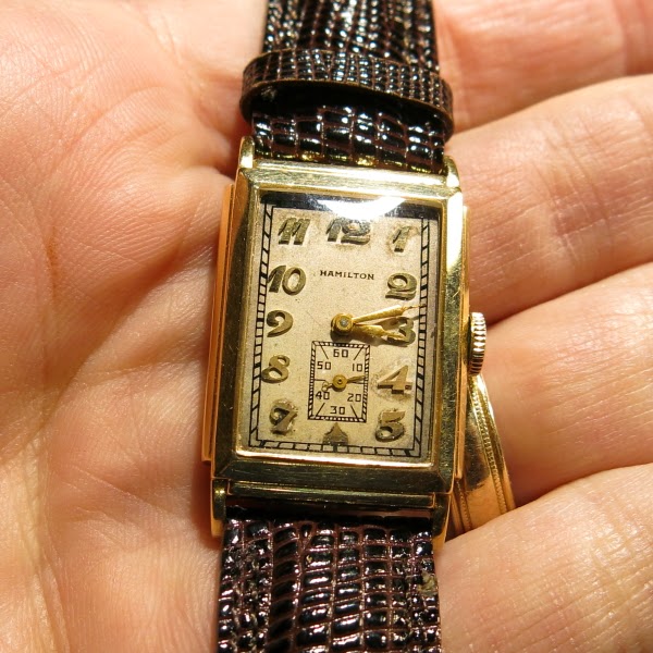 Hamilton sales watch rectangular